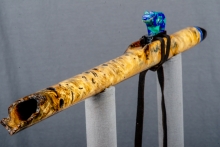Katalox Burl Native American Flute, Minor, High C-5, #O4A (5)